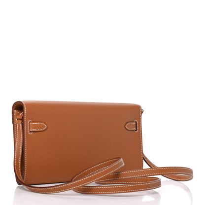 Hermes Epsom Kelly Wallet To Go Gold 2 of 4