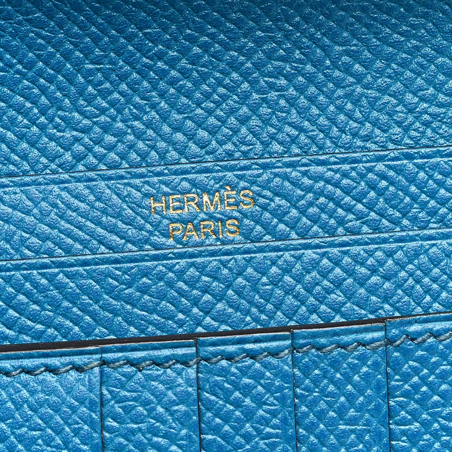 Epsom Bearn Compact Wallet Bleu Paon