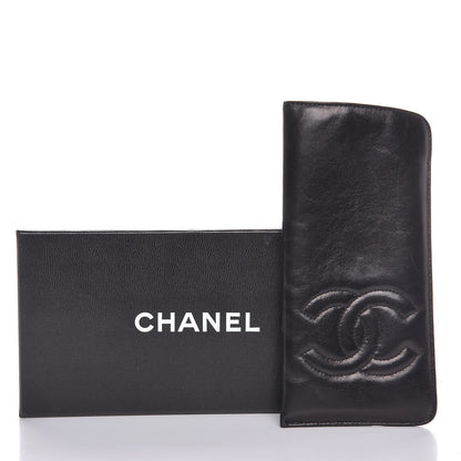 Chanel Lambskin CC Sunglasses Case Black 9 of 9