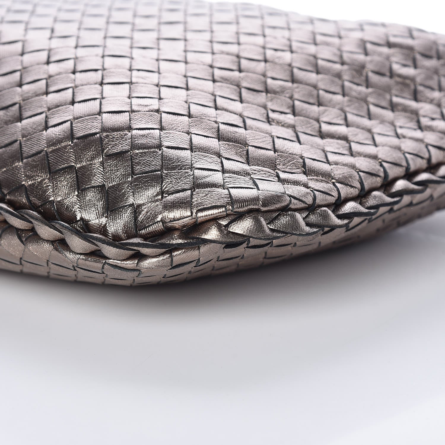 Bottega Veneta Nappa Intrecciato Medium Veneta Hobo Pewter 10 of 10