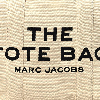 Marc Jacobs Jacquard Large The Traveler Tote Bag Warm Sand 7 of 9