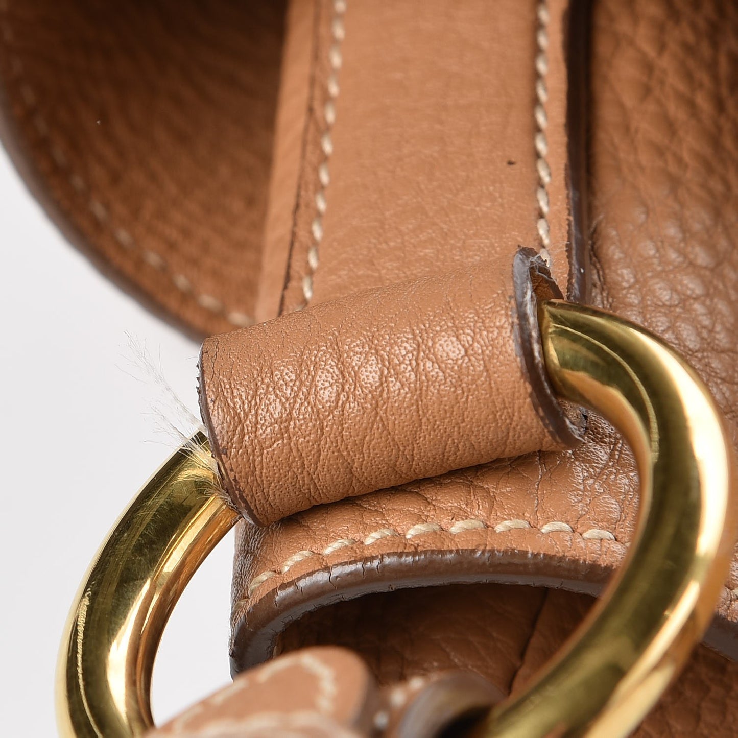 Vitello Daino Side Pocket Hobo Naturale