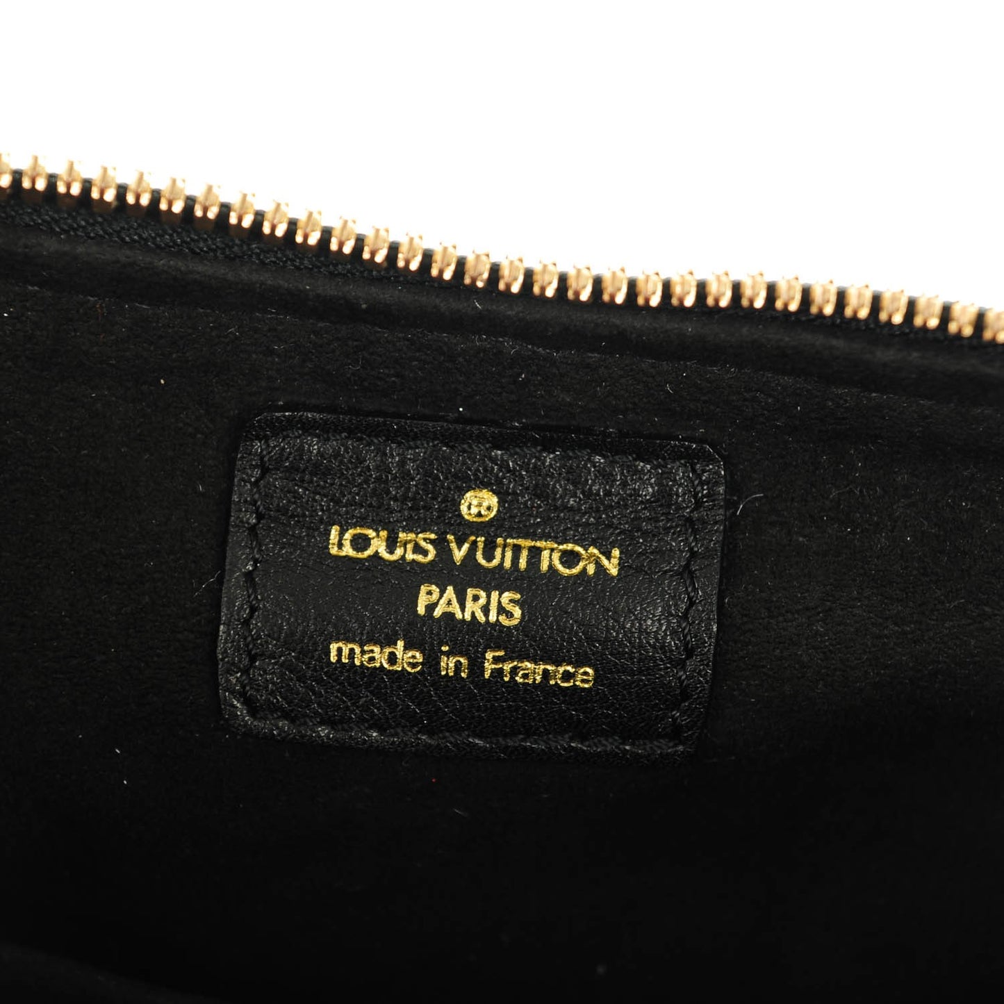 Cuir Embossed Monogram Stephen Bag Fauve