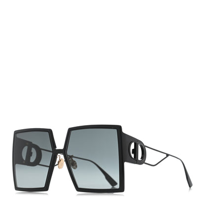Christian Dior Square 30 Montaigne Sunglasses Black 1 of 8