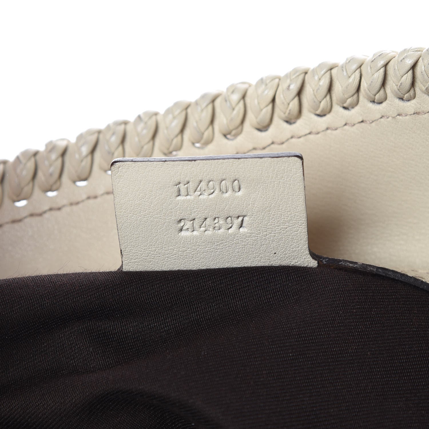 Gucci Calfskin Large Horsebit Chain Hobo Ivory 9 of 9