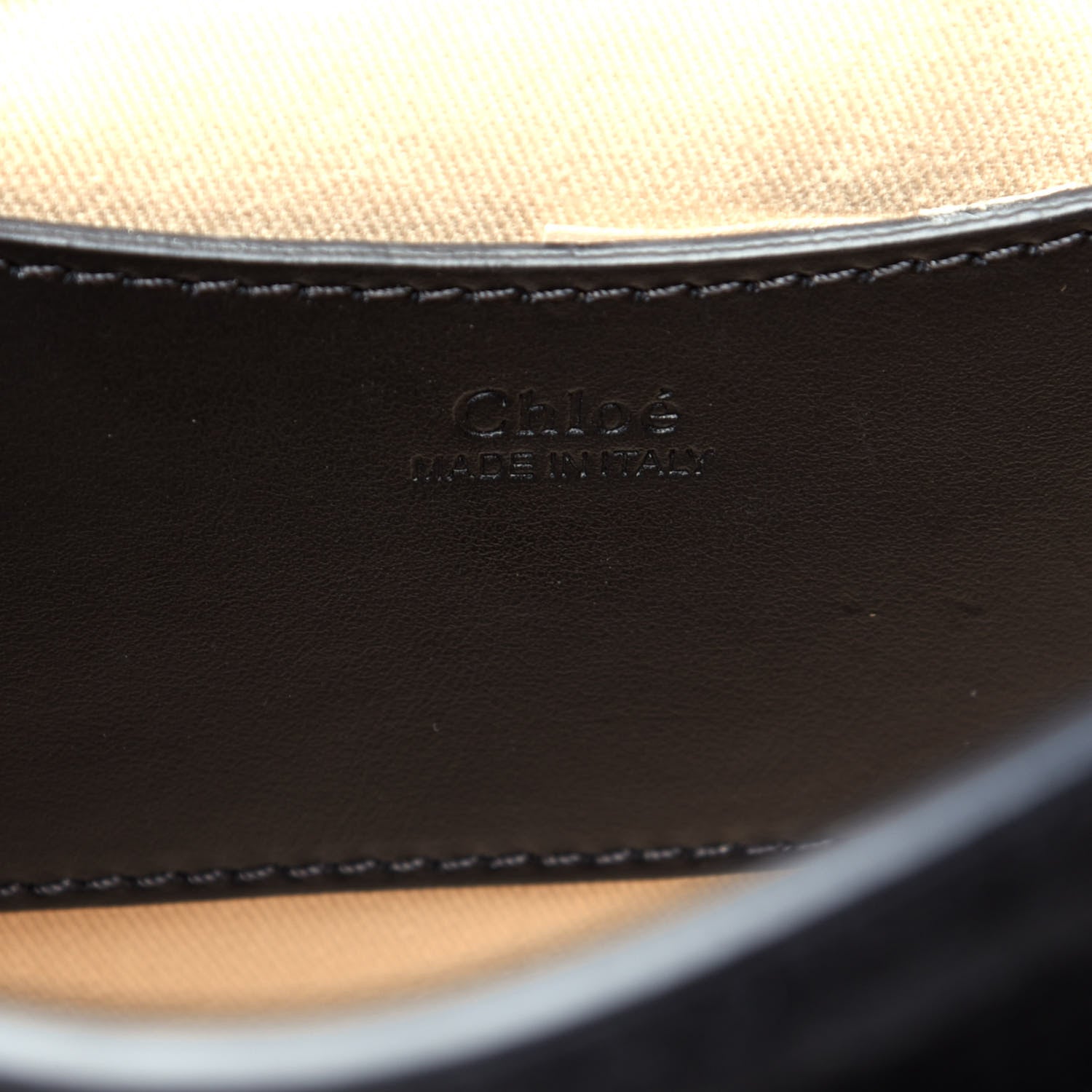 Chloe Calfskin Small Tess Bag Black 7 of 10