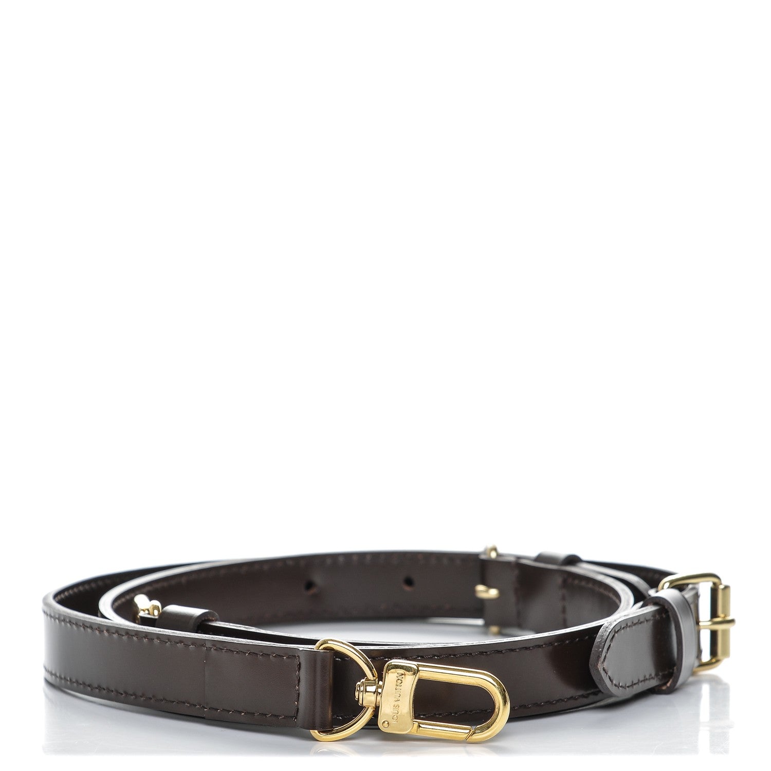 Louis Vuitton Calfskin Adjustable Speedy Bandouliere Shoulder Strap Brown 1 of 7
