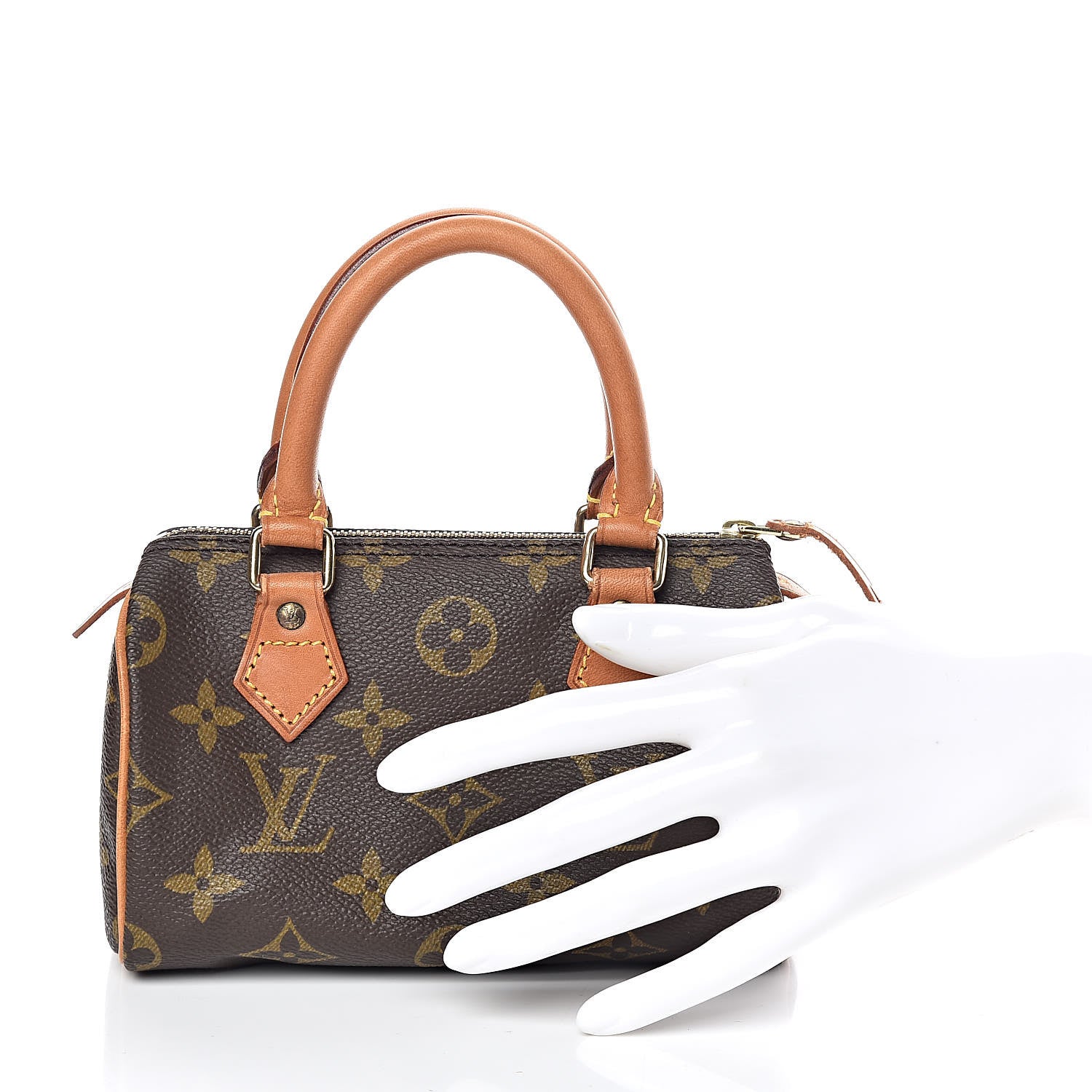 Louis Vuitton Monogram Mini Sac HL Speedy 2 of 9