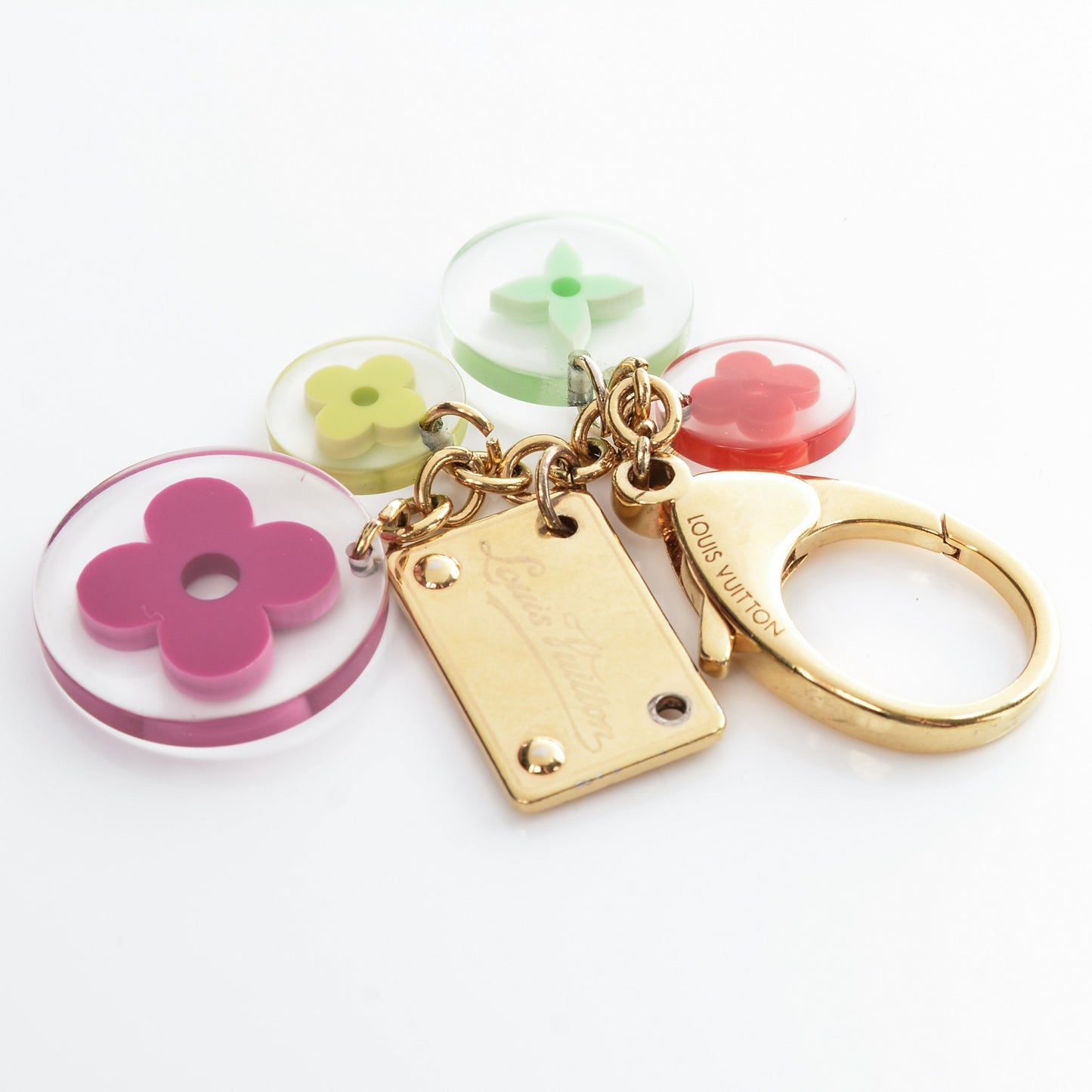 Resin Candy Fleurs Bag Charm Multicolor