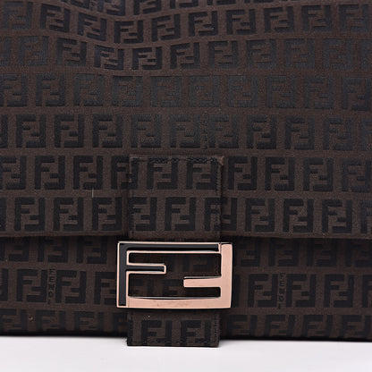 Fendi Zucchino Forever Mama Baguette Tobacco 9 of 9