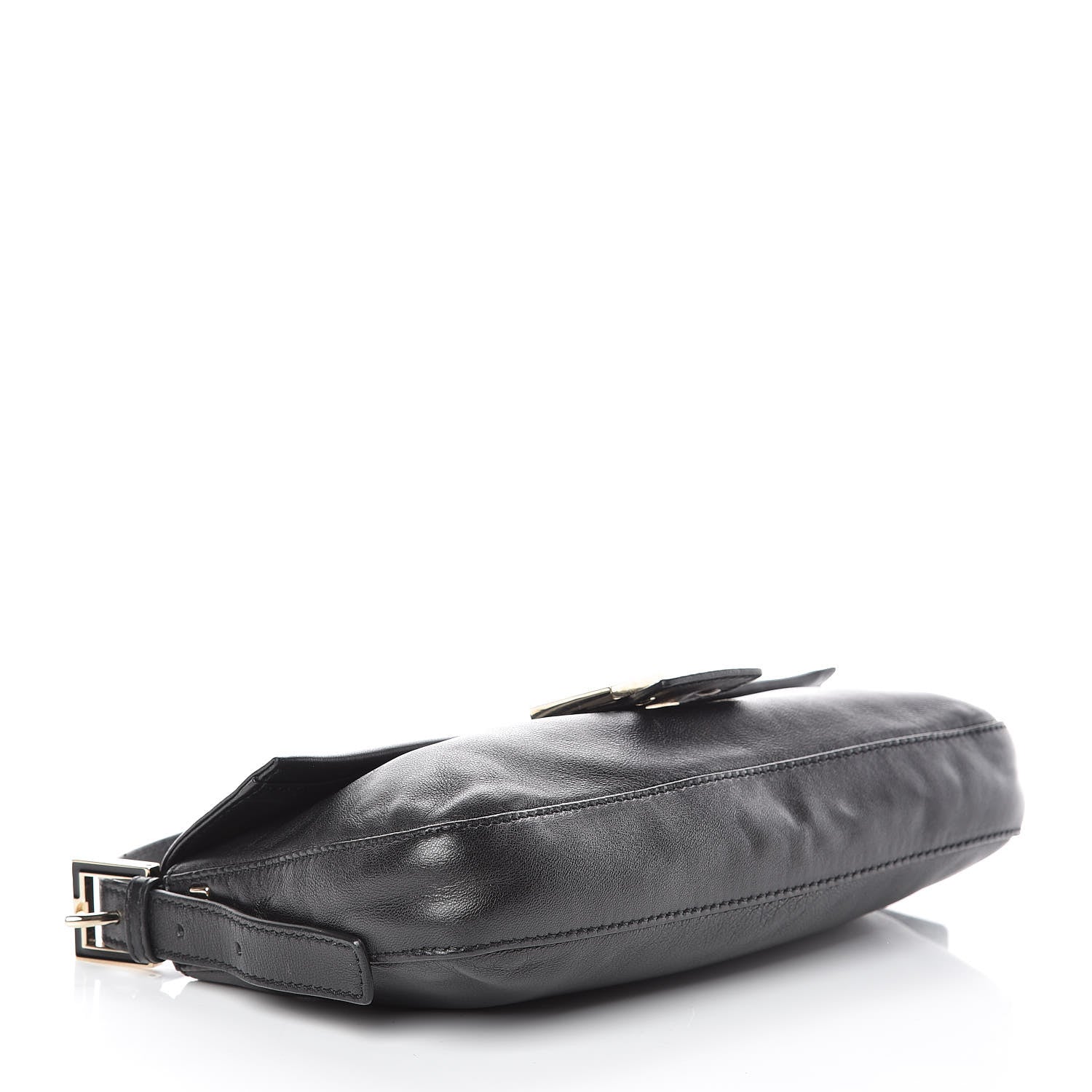 Fendi Calfskin Baguette Black 4 of 9