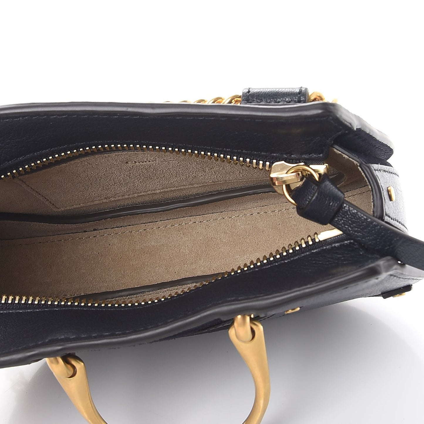Calfskin Suede Mini Pixie Signature Belt Bag Full Blue