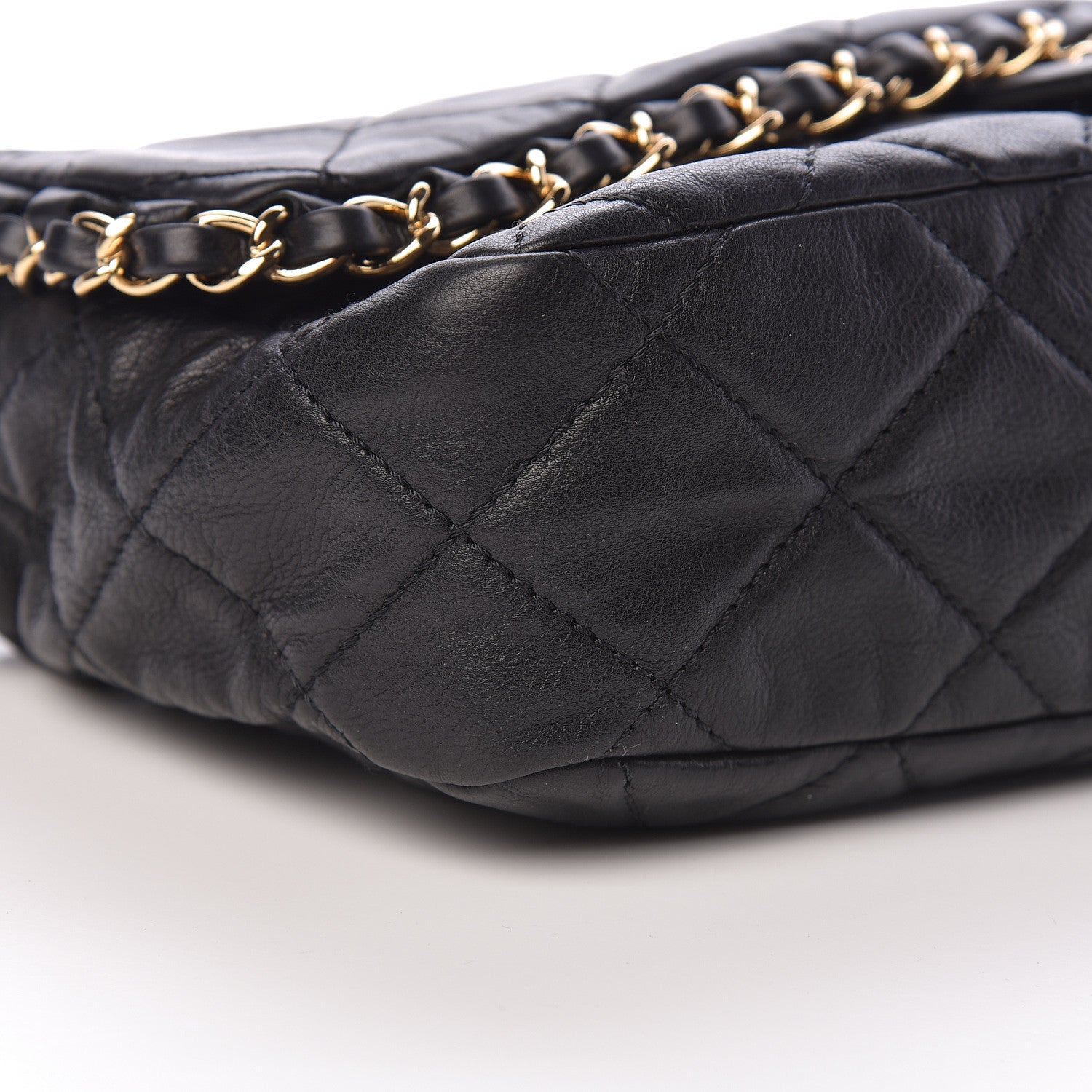 Chanel Calfskin Quilted Medium Chain Me Flap Black 8 of 10