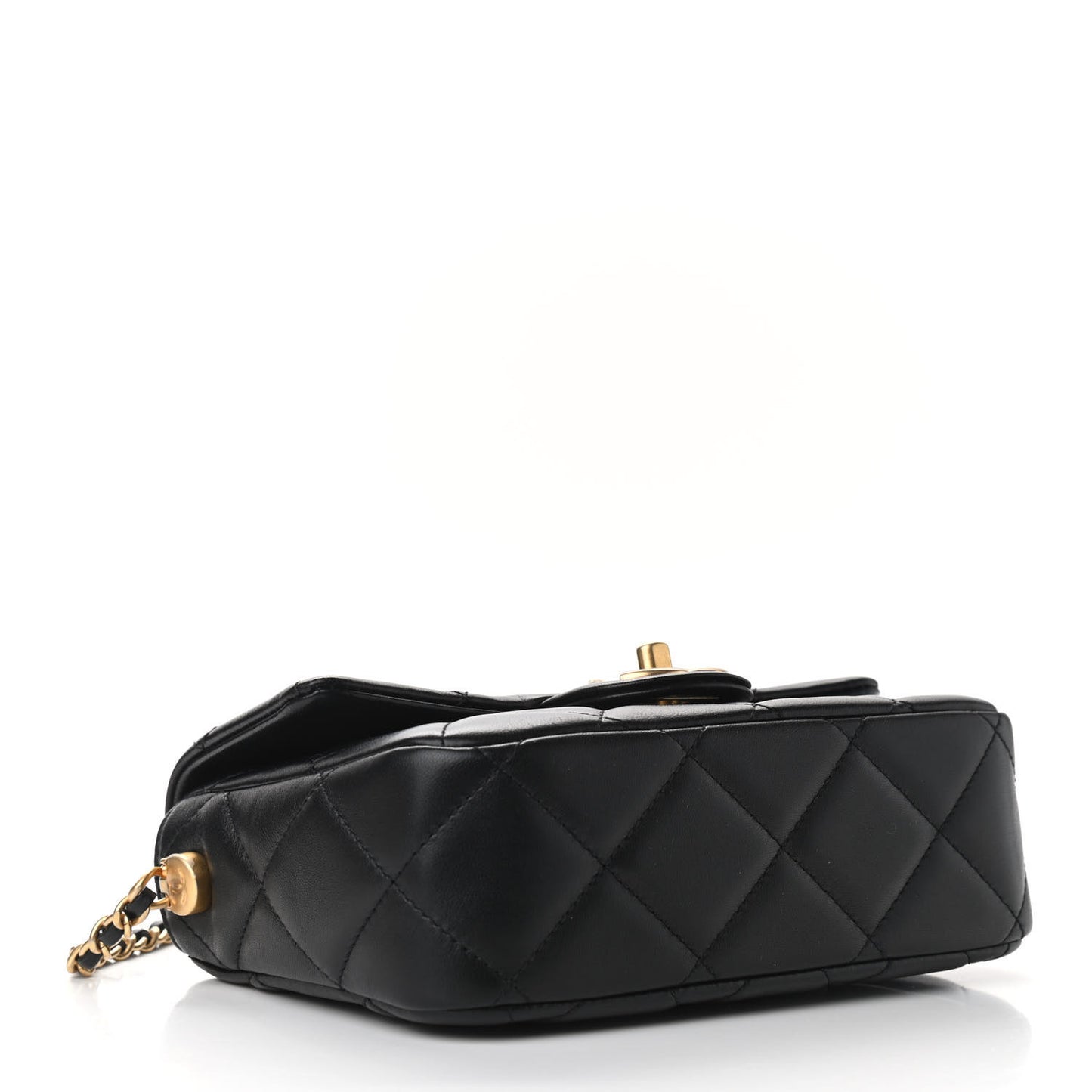 Lambskin Quilted Mini My Perfect Flap Black