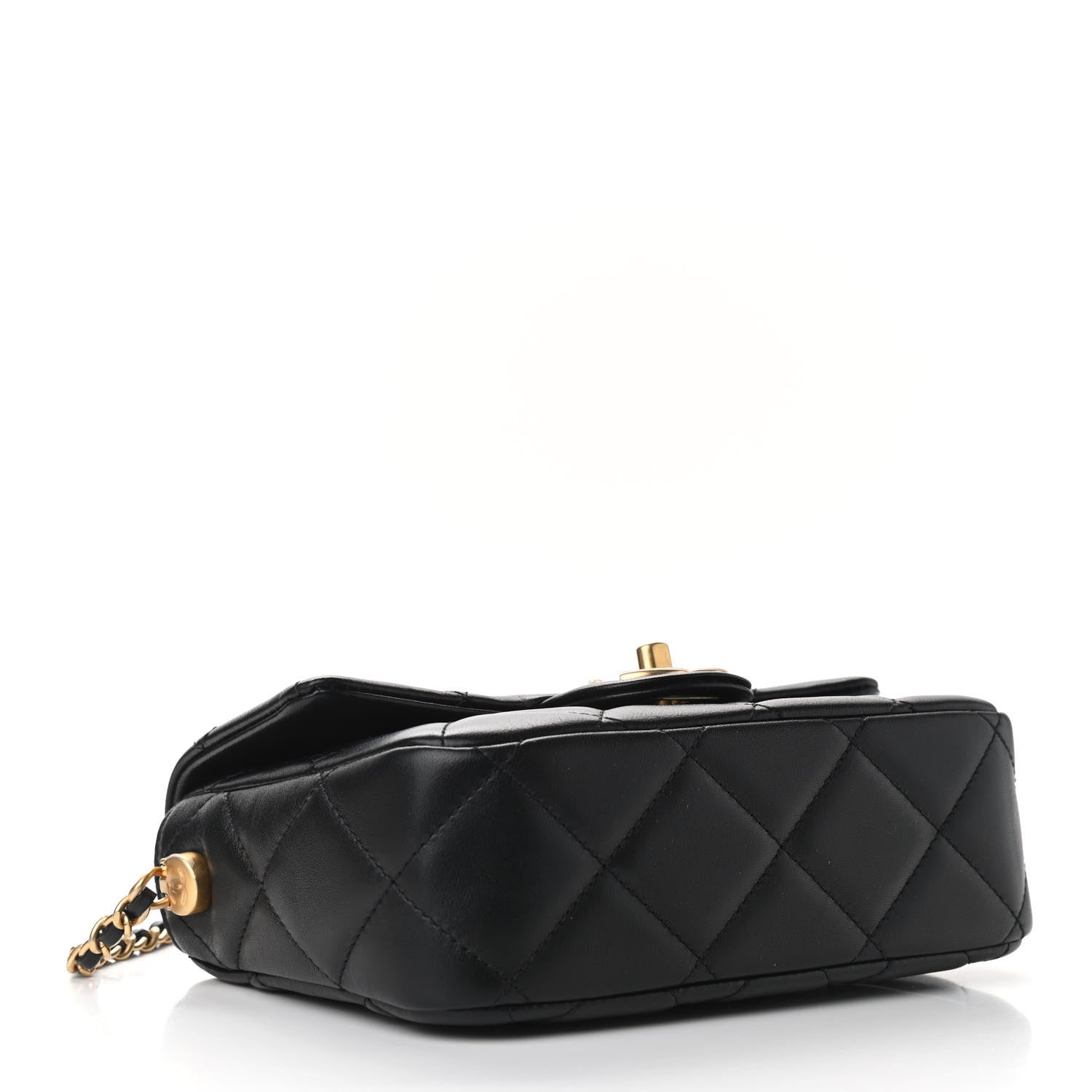 Chanel Lambskin Quilted Mini My Perfect Flap Black 4 of 10