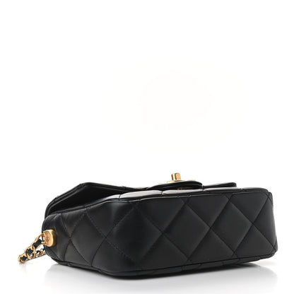 Chanel Lambskin Quilted Mini My Perfect Flap Black 4 of 10