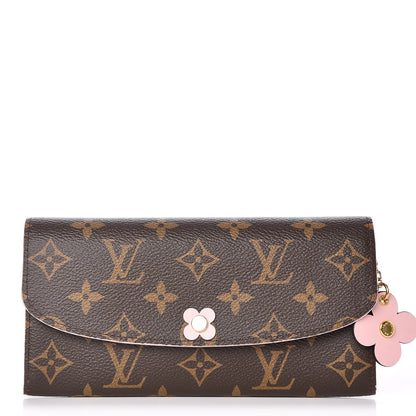 Louis Vuitton Monogram Bloom Flower Emilie Wallet 1 of 7