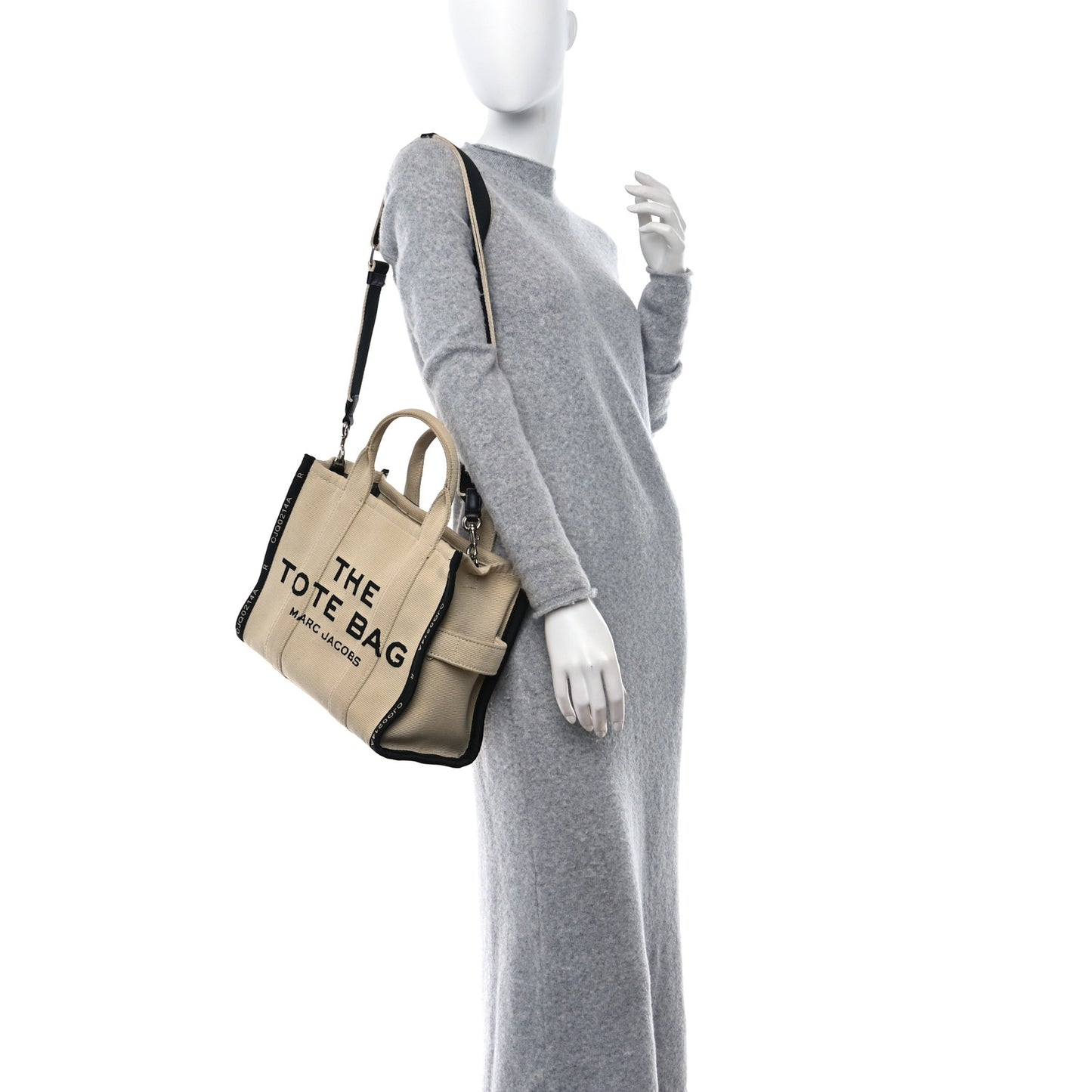 Jacquard Large The Traveler Tote Bag Warm Sand