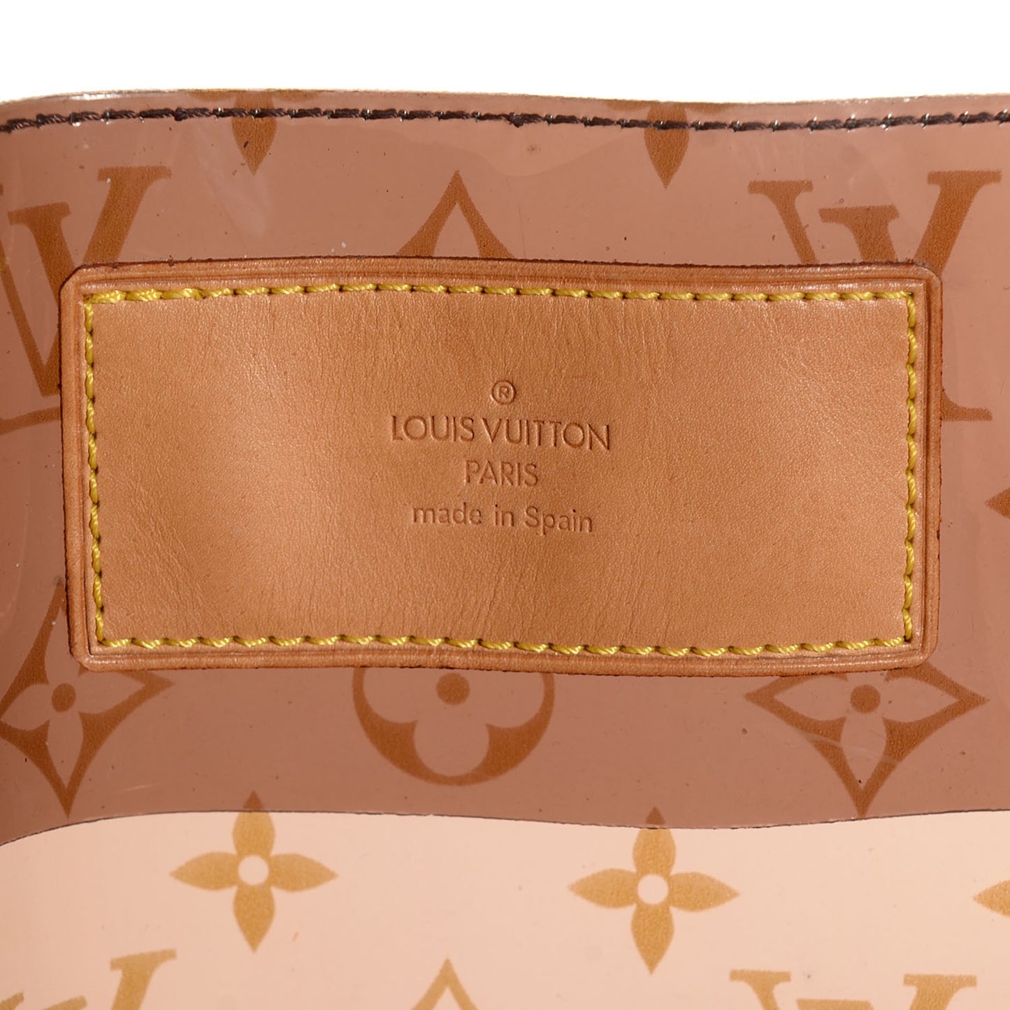 Vinyl Monogram Ambre Sac Cabas GM