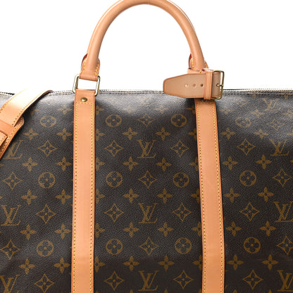 Louis Vuitton Monogram Keepall Bandouliere 60 9 of 12