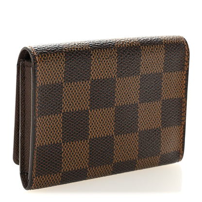 Louis Vuitton Damier Ebene Business Card Holder 3 of 7