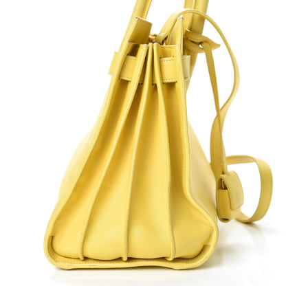 Saint Laurent Calfskin Small Sac De Jour Yellow 29 of 35