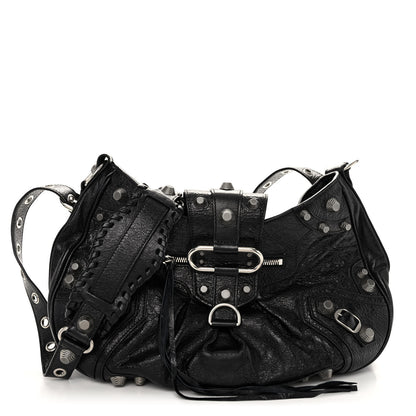 Balenciaga Agneau Arena Medium Le Cagole Shoulder Bag Black 3 of 18