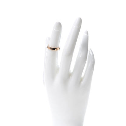 Cartier 18K Pink Gold 3.5mm LOVE Wedding Band Ring 49 4.75 2 of 4