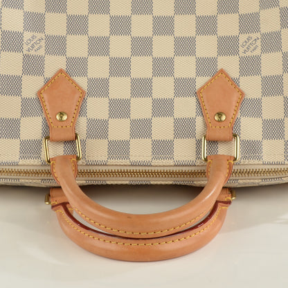 Louis Vuitton Damier Azur Speedy 30 8 of 8