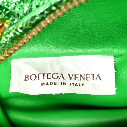 Bottega Veneta Metallic Nappa Intrecciato Mini Jodie Parakeet 7 of 11