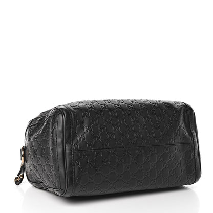 Gucci Guccissima Medium Techno Tag Boston Black 4 of 10