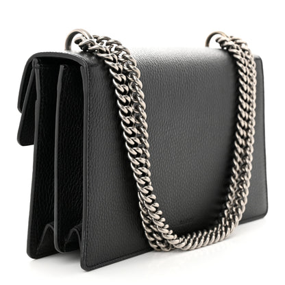 Gucci Pebbled Calfskin Small Dionysus Shoulder Bag Black 3 of 11