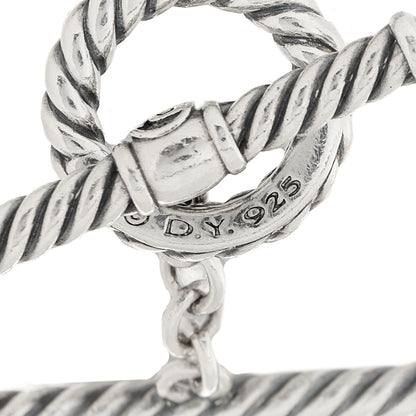 David Yurman Sterling Silver Multi Chain Toggle Bracelet 3 of 3