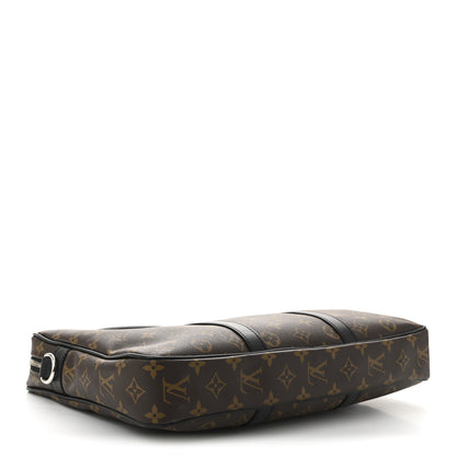 Louis Vuitton Monogram Macassar Porte-Documents Voyage PM 4 of 10