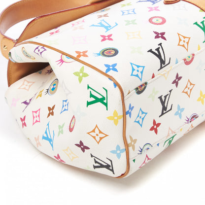 Louis Vuitton Monogram Multicolor Murakami Eye Love You White 6 of 8