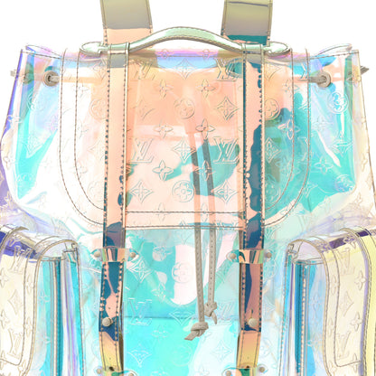 Louis Vuitton PVC Monogram Christopher Backpack GM Iridescent Prism 8 of 12
