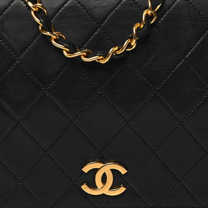Chanel Lambskin Quilted Small Single Flap Black 8 of 12