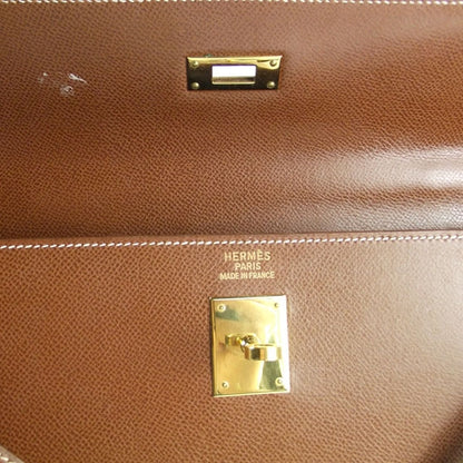 Hermes Epsom Kelly Sellier 35 Gold 9 of 11