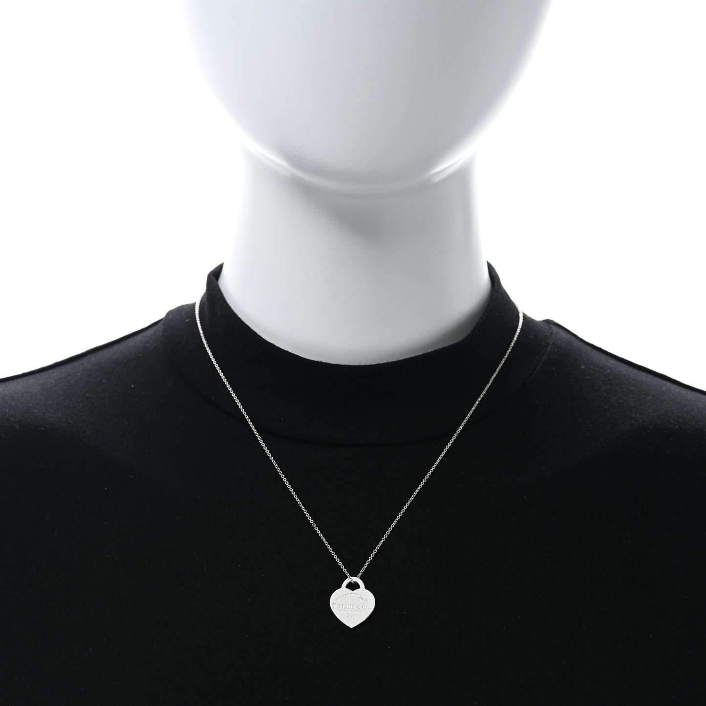 Sterling Silver Small Return to Tiffany Heart Pendant Necklace
