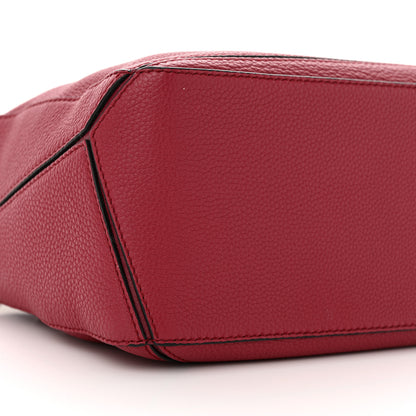 Loewe Calfskin Small Puzzle Bag Raspberry 9 of 11