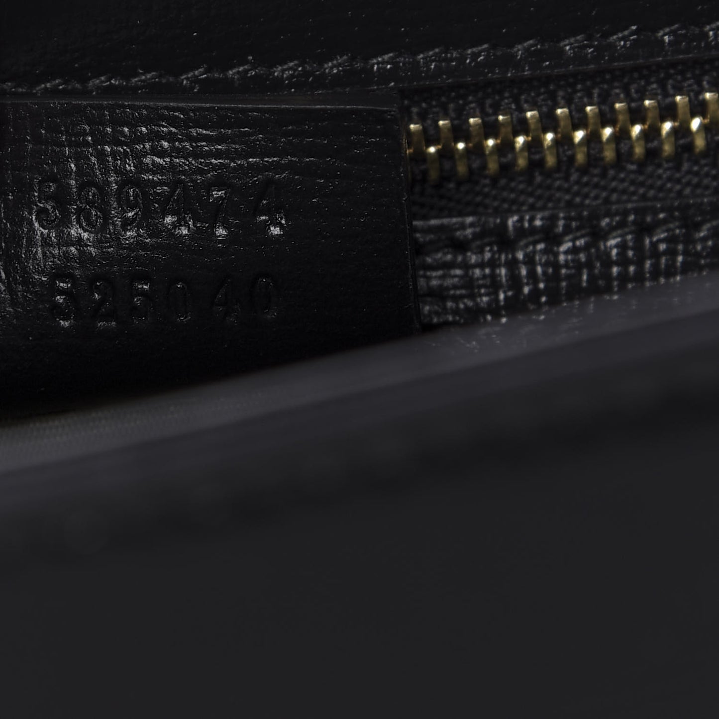 Textured Calfskin Small Torchon GG Ring Shoulder Bag Black