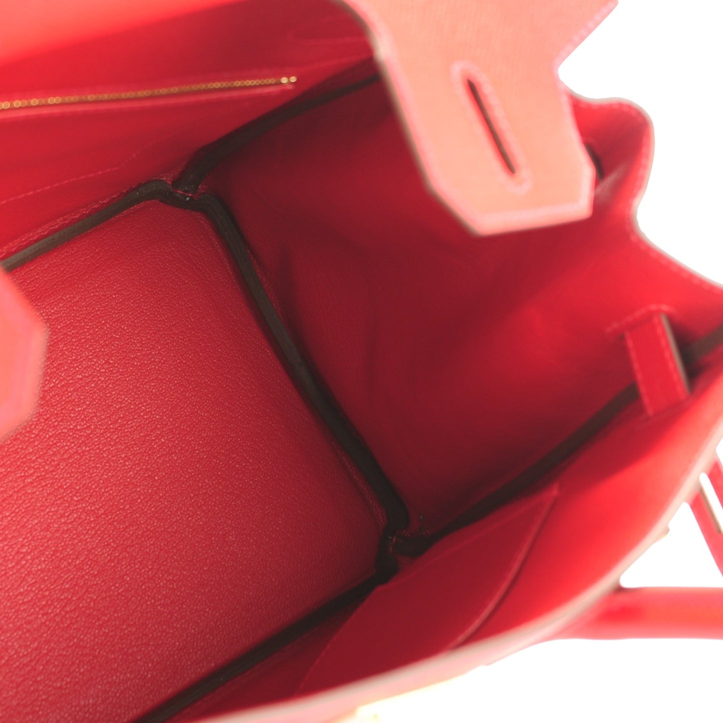 Epsom Birkin 30 Rouge Casaque