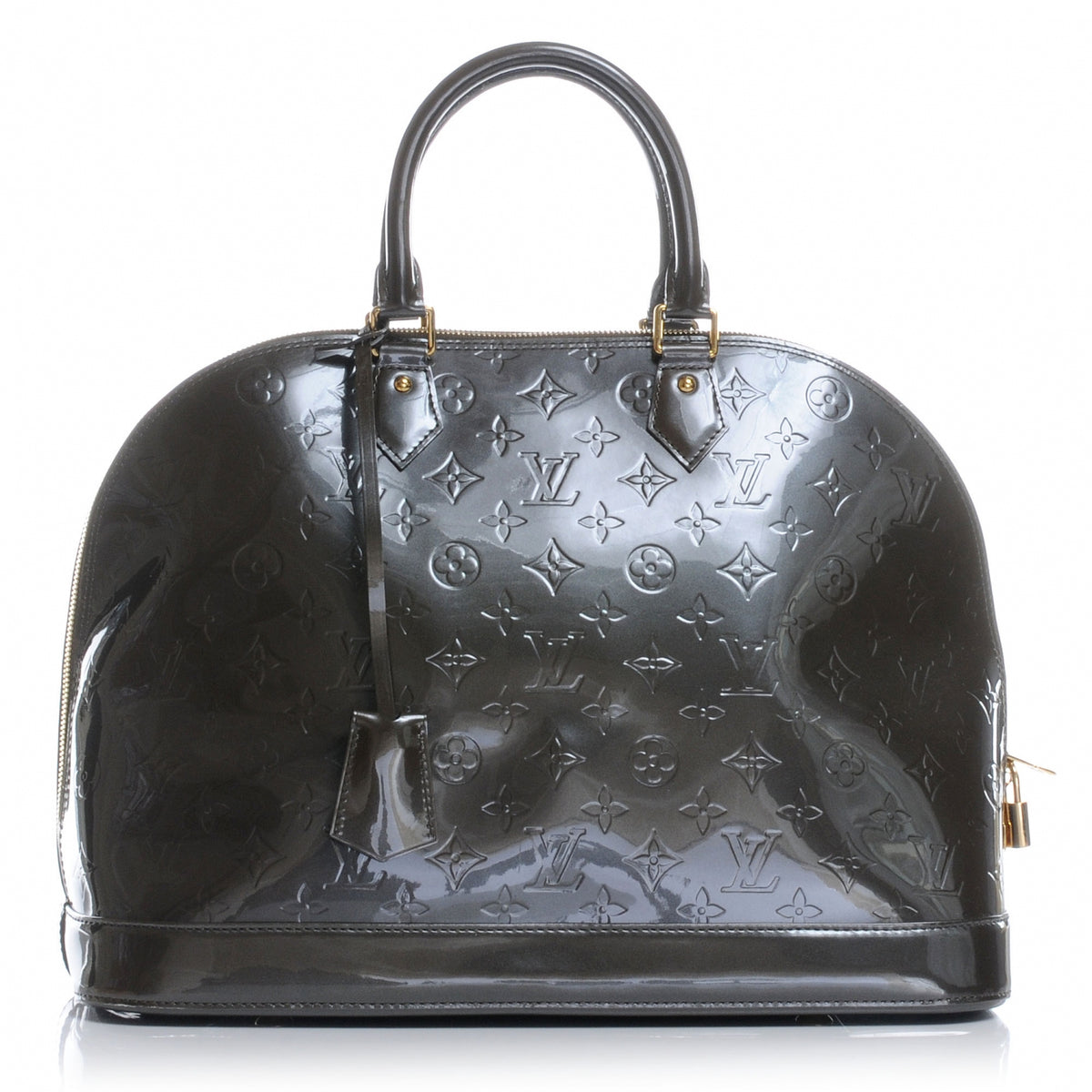 Louis Vuitton Vernis Alma GM Vert Bronze 1 of 7