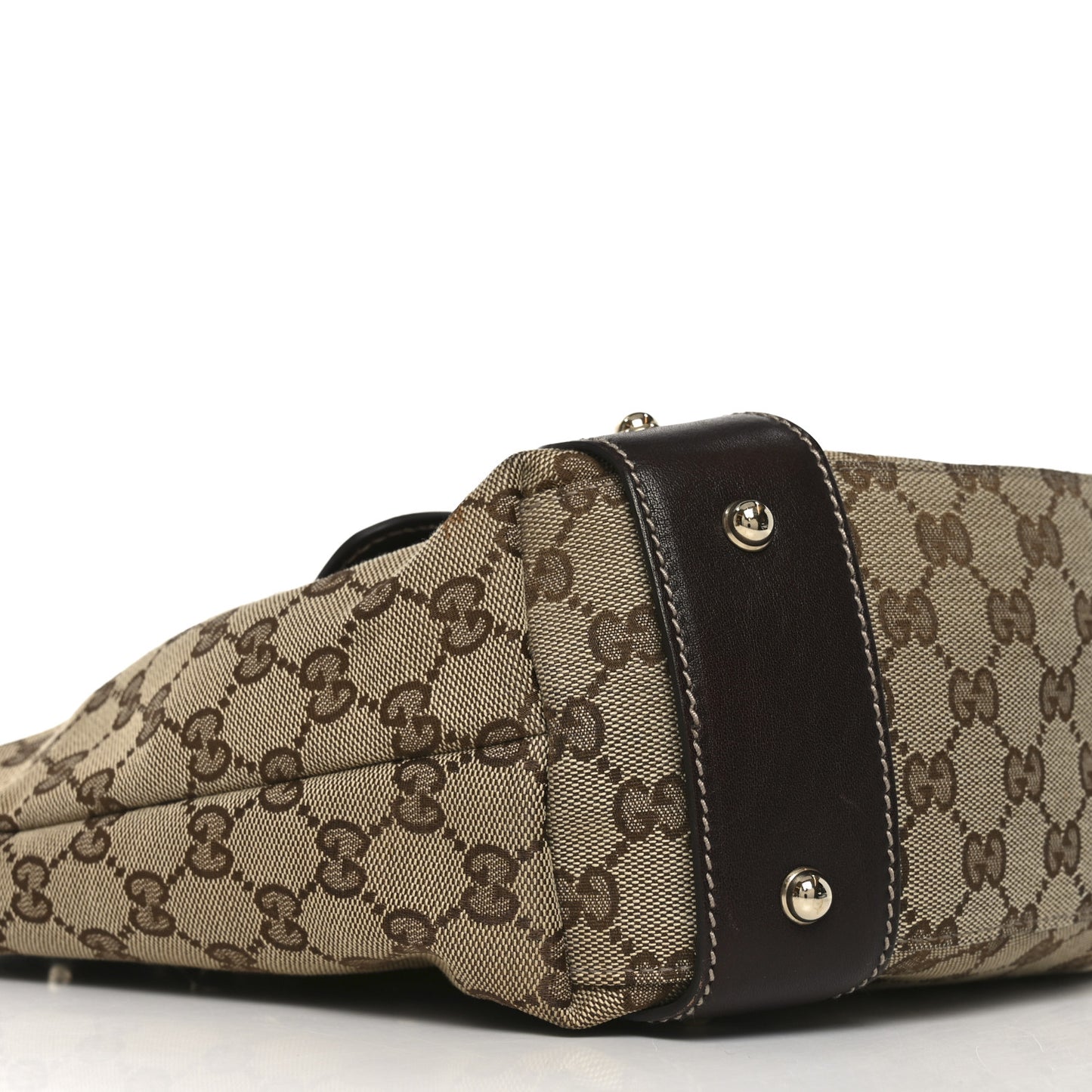 Monogram Small Pelham Shoulder Bag Dark Brown