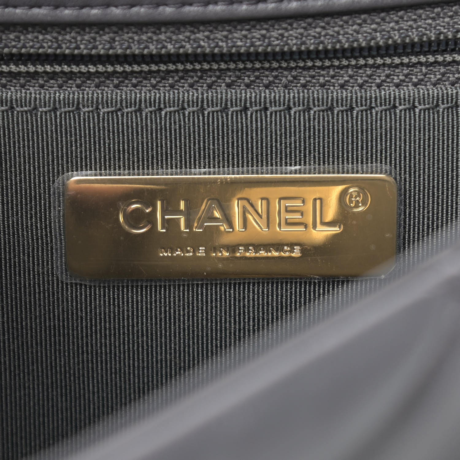Chanel Lambskin Quilted Large Chanel 19 Flap Dark Grey 5 of 8