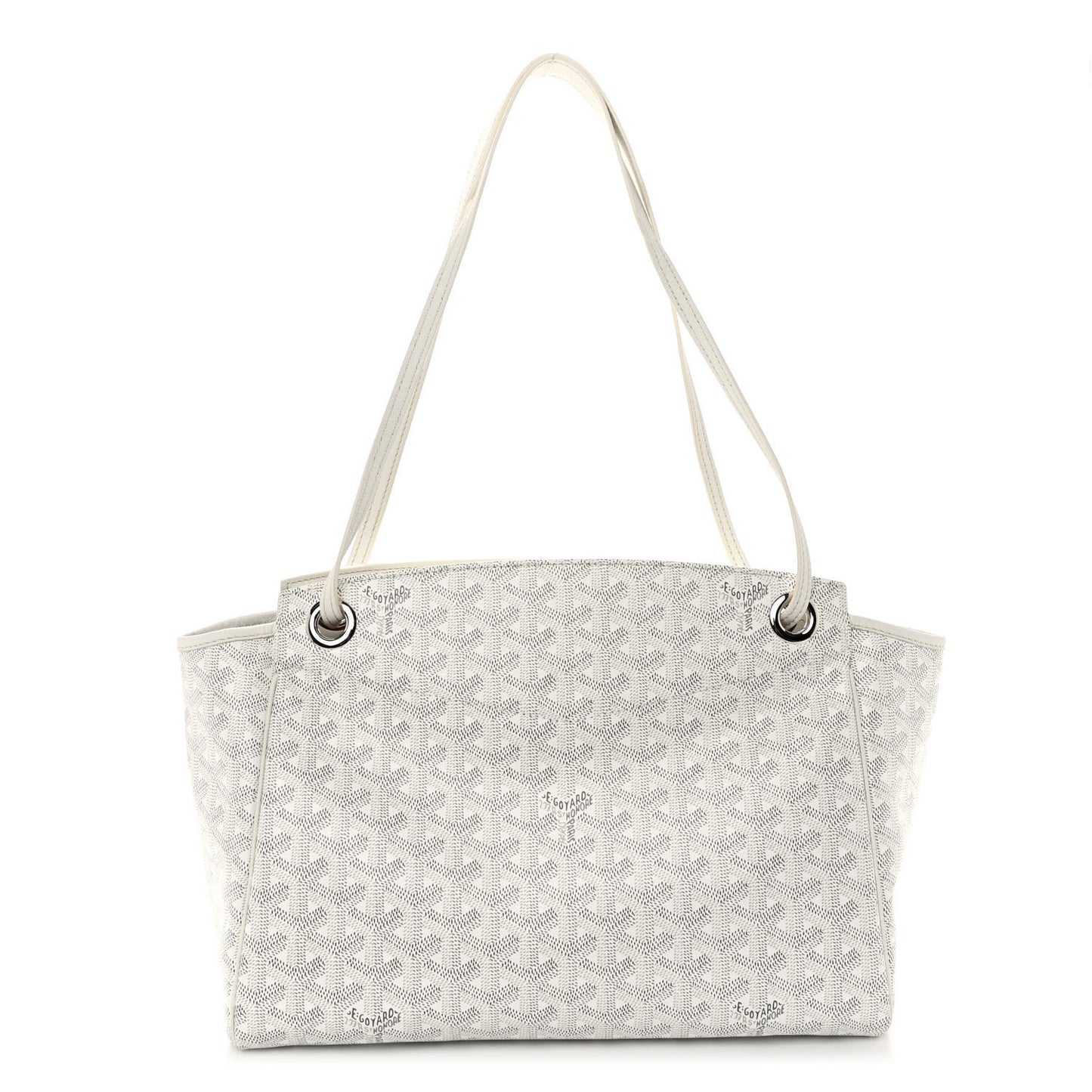 Goyardine Rouette PM White