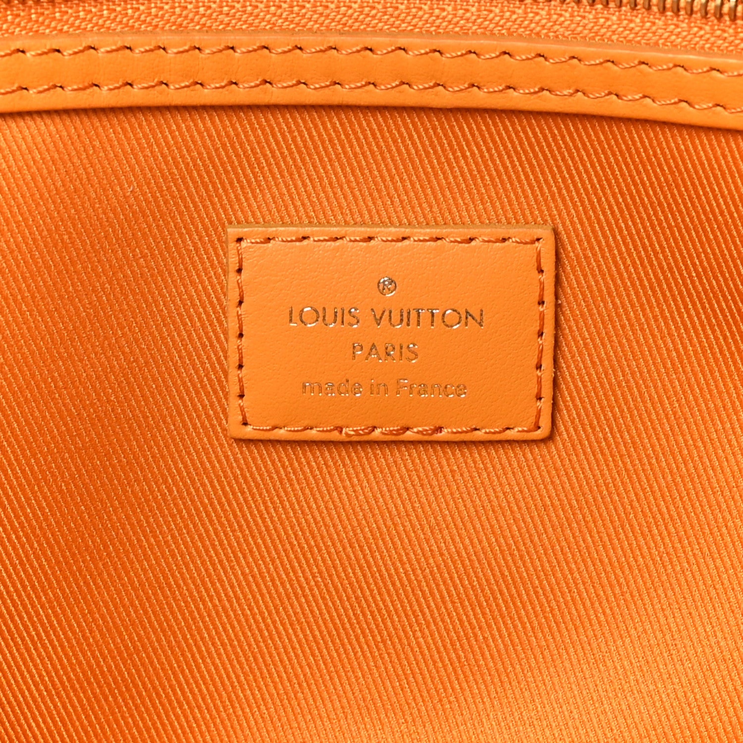 Louis Vuitton Denim Monogram Keepall Bandouliere 50 Ocre 6 of 13