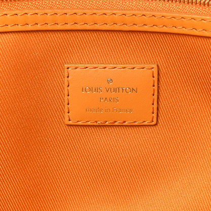 Louis Vuitton Denim Monogram Keepall Bandouliere 50 Ocre 6 of 13