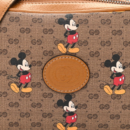 Gucci X DISNEY Mini Vintage GG Supreme Monogram Mickey Mouse Shoulder Bag Beige Vintage Sun Oil 8 of 11
