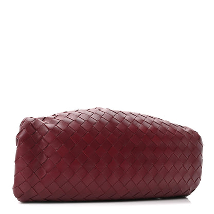 Bottega Veneta Nappa Maxi Intrecciato The Pouch Oversized Clutch Bordeaux 4 of 10
